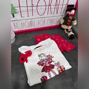 NEW w/Tags - Girls Christmas Set - Size 6